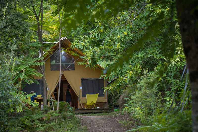 tente lodge glamping france cevennes