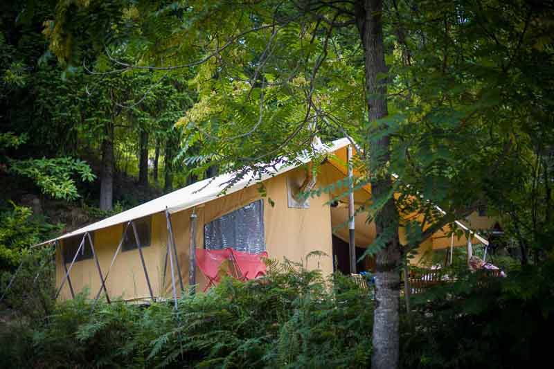 tente lodge canadienne