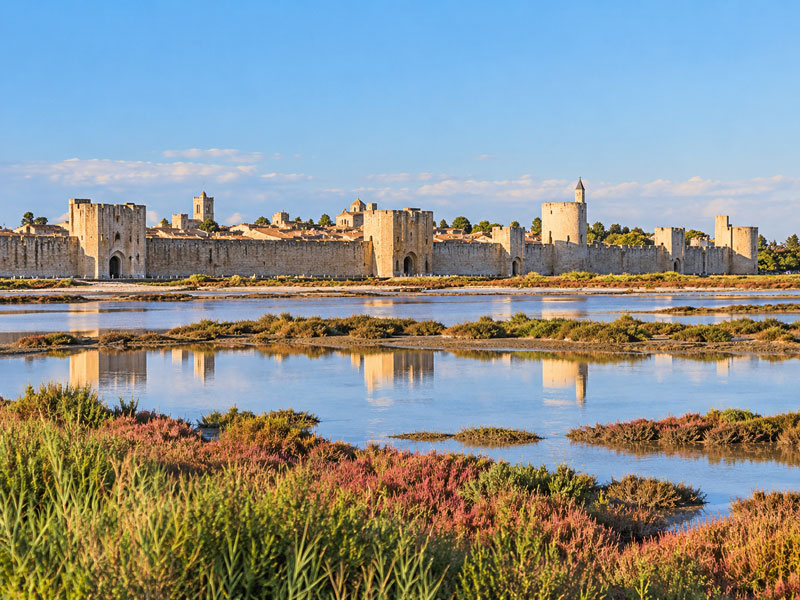 Remparts d'Aigues-Mortes en Camargue