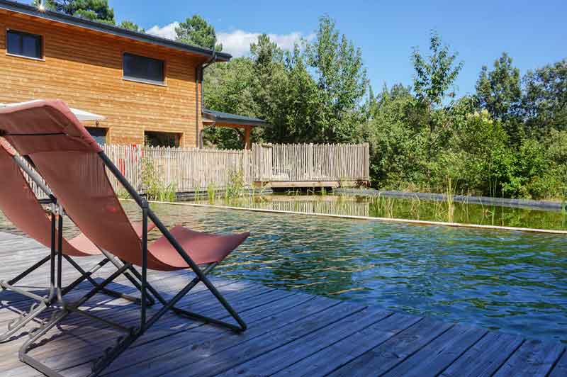 bassin naturel camping piscine écologique