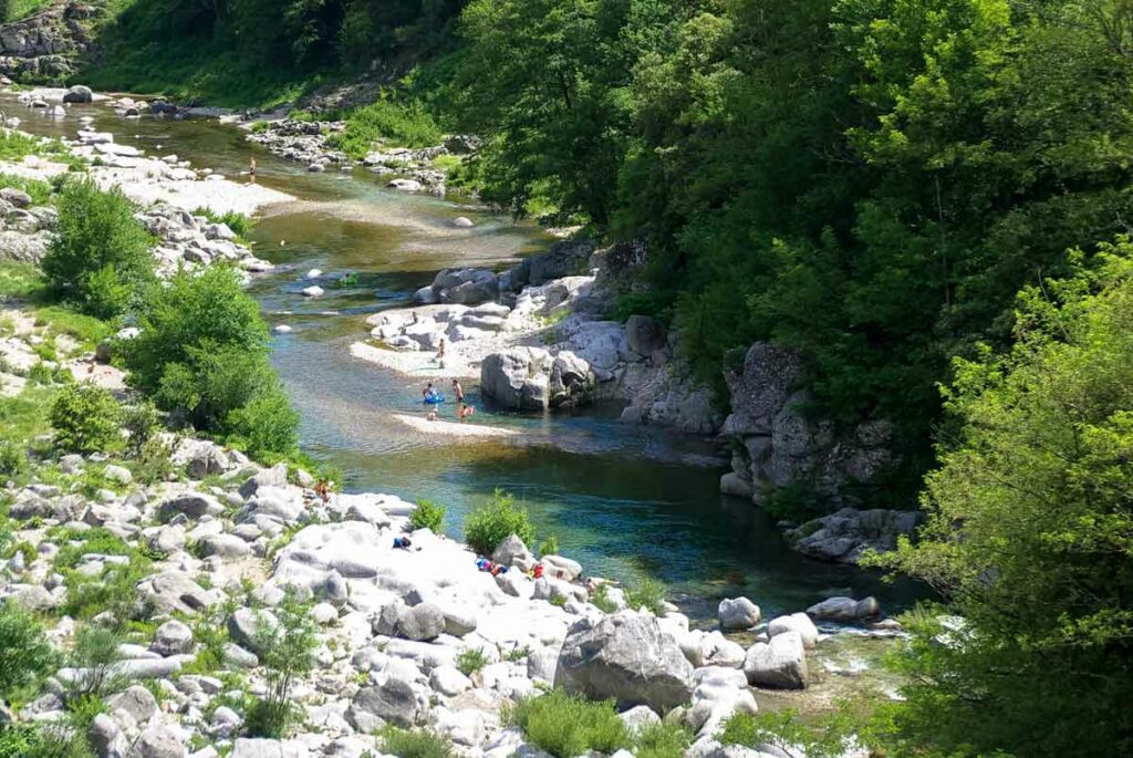 camping cevennes riviere