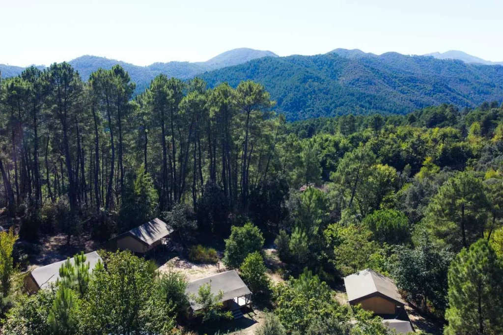 Camping nature Cévennes