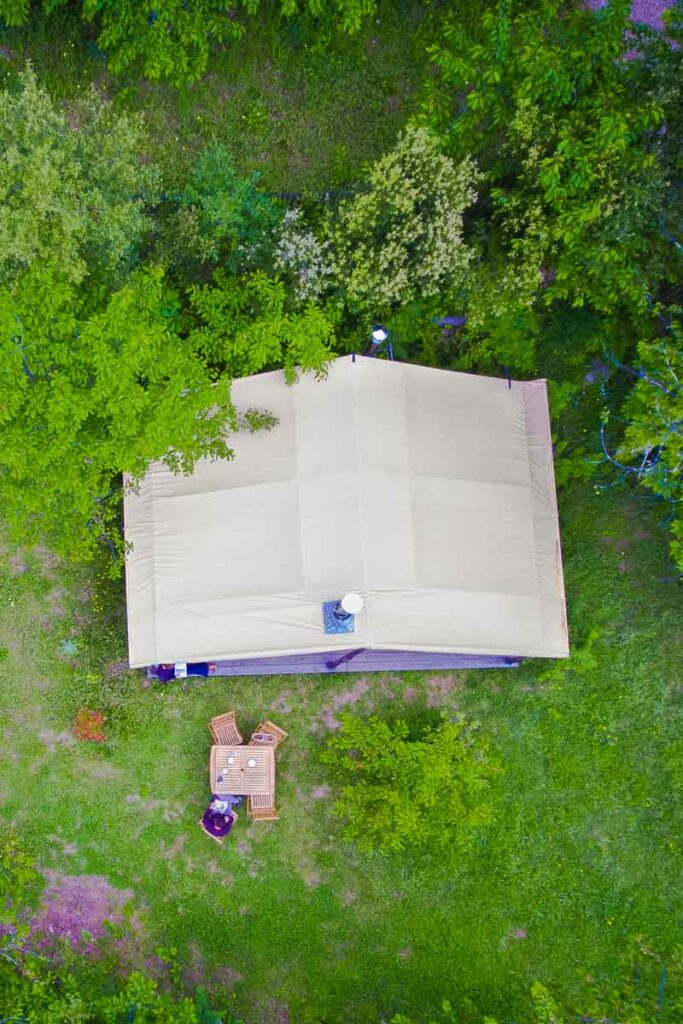 camping tente lodge occitanie