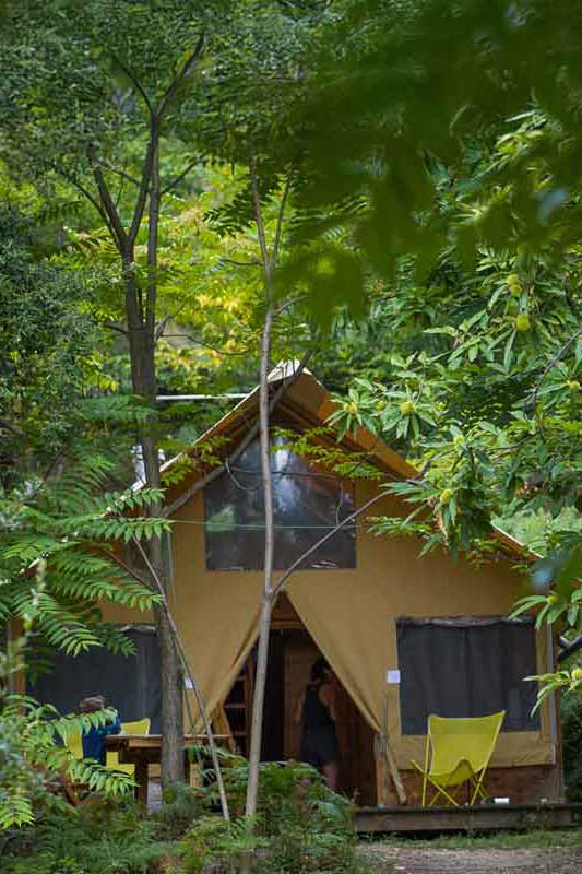 camping tente lodge france