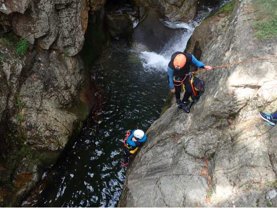 canyoning cevennes tapoul