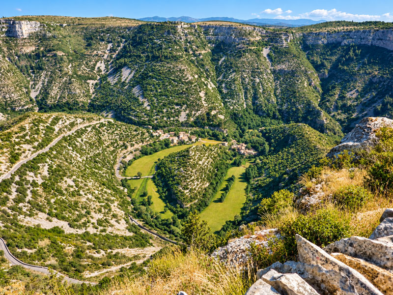 Cirque de Navacelles vu depuis le belvédère