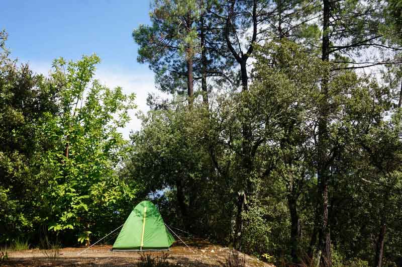 emplacement camping randonneur gr70 stevenson saint jean du gard