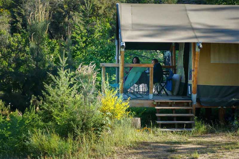 glamping saint jean du gard cévennes