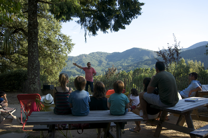 soiree bivouac nature contes cevennes camping nature gard