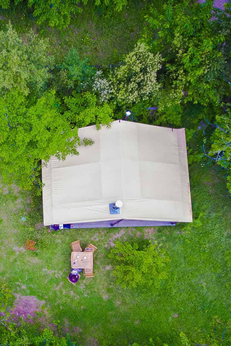 camp de base tente lodge