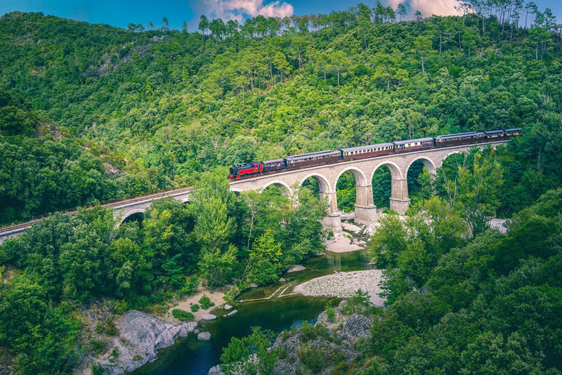 train à vapeur cevennes anduze