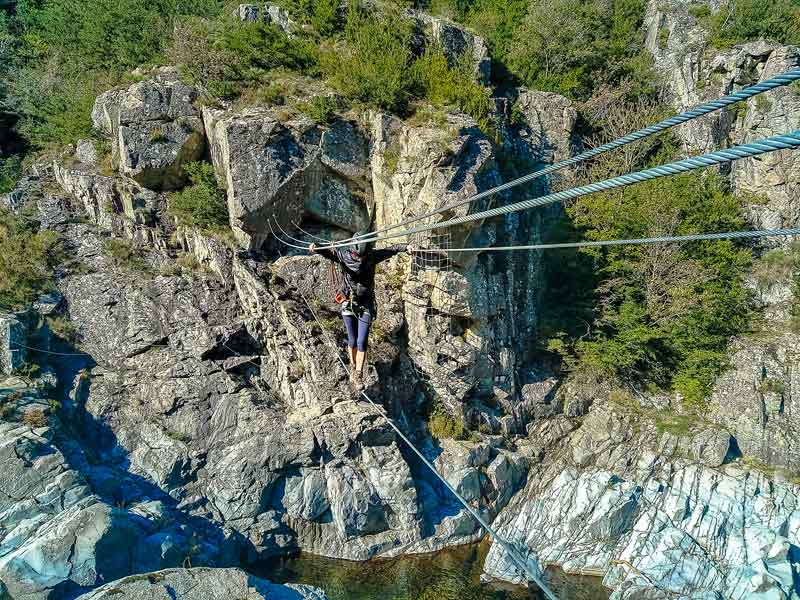 via ferrata cevennes lozere