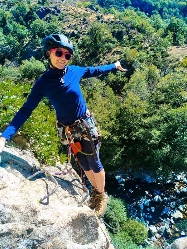 via ferrata rousses lozere